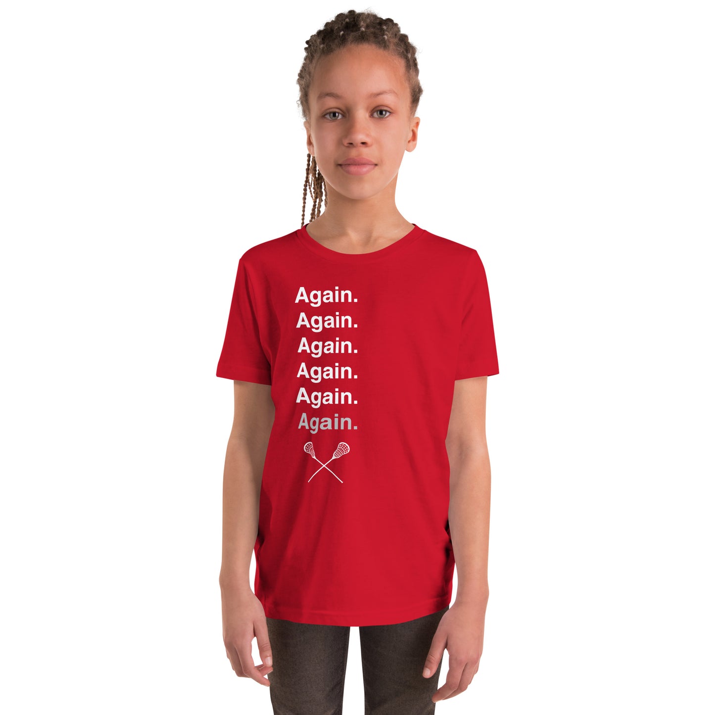 Again Lacrosse Tee (Youth)