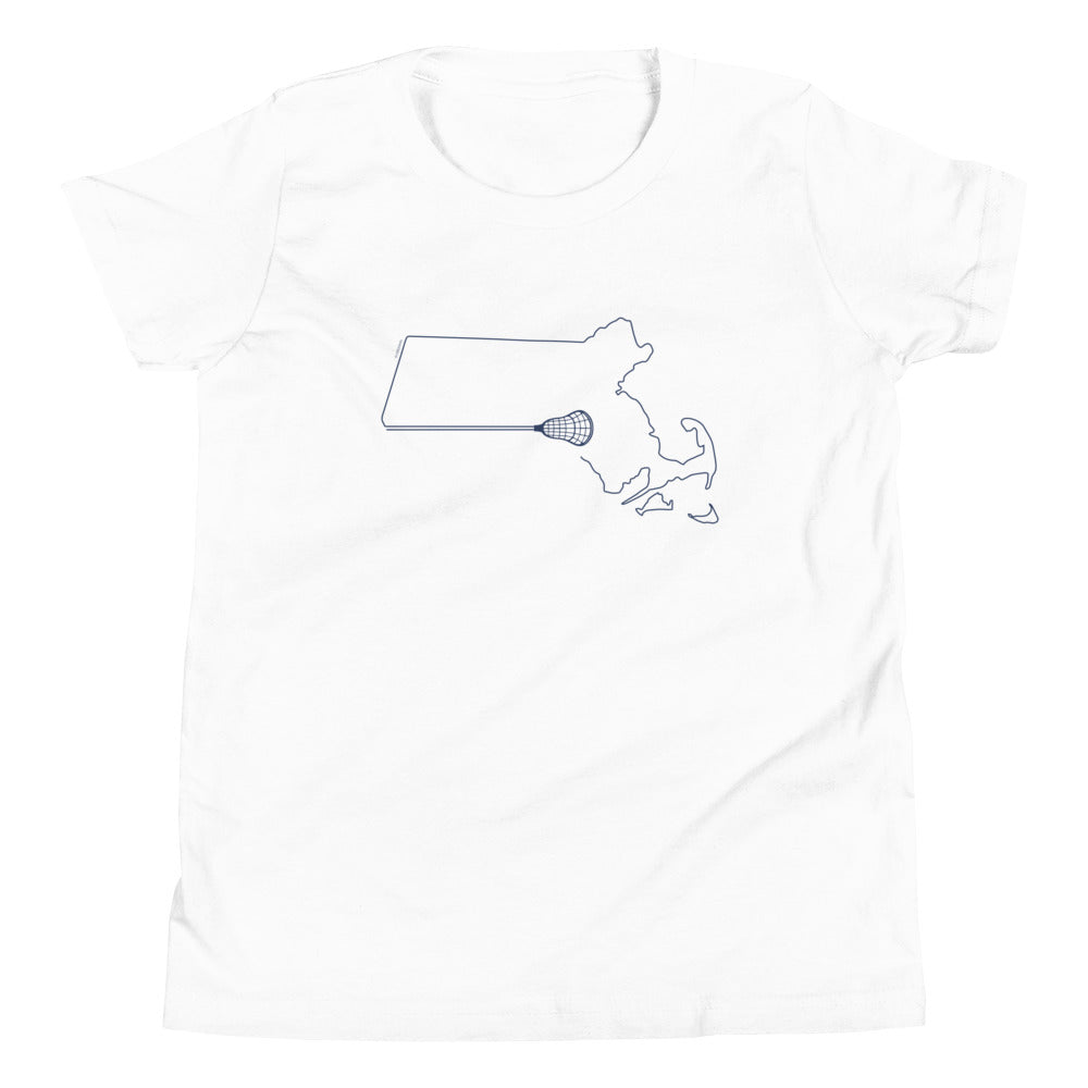 Massachusetts Lacrosse Tee (Youth)