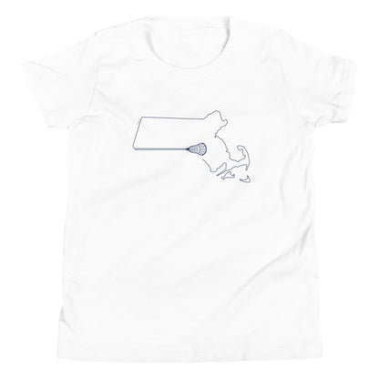 Massachusetts Lacrosse Tee (Youth)