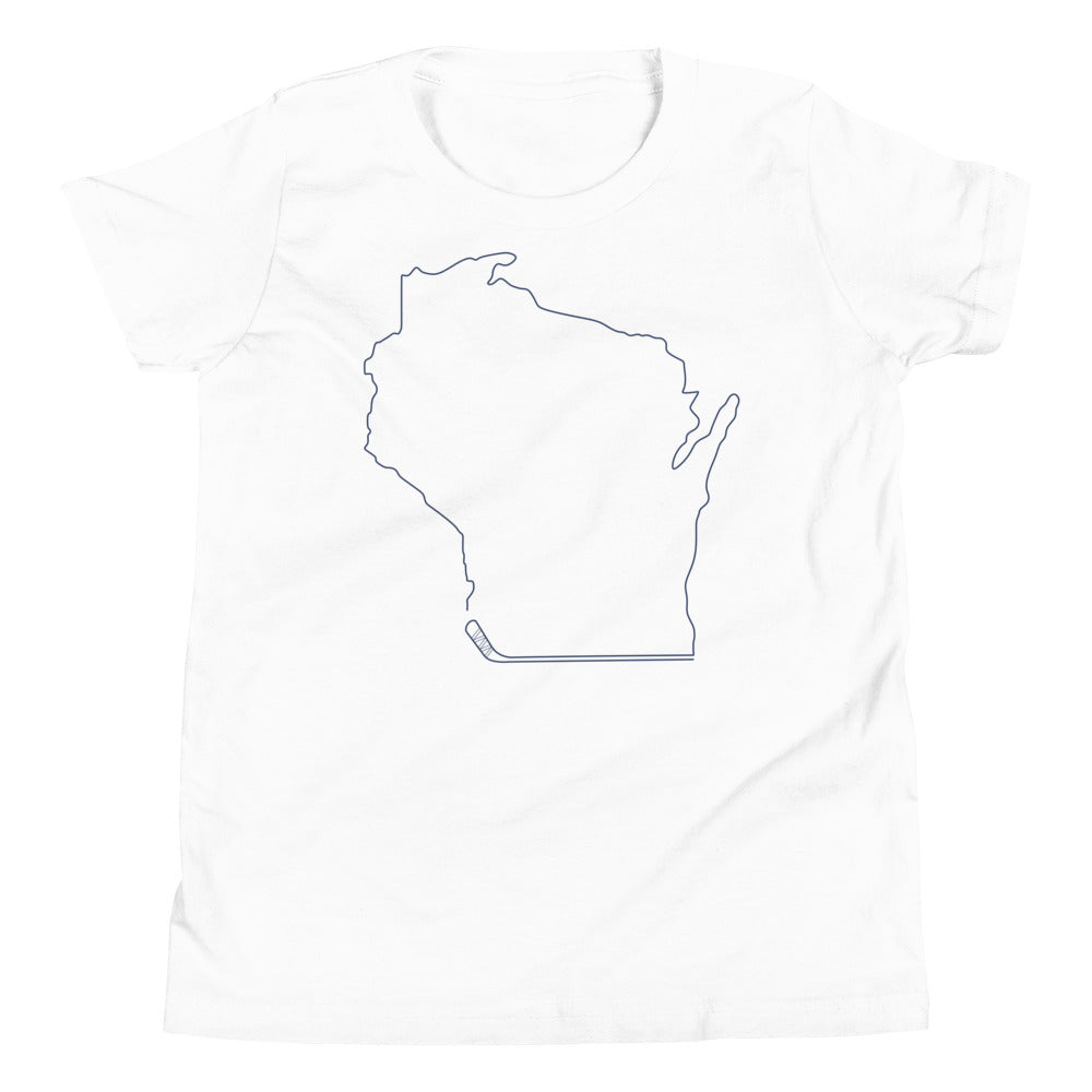 Wisconsin Hockey Tee (Youth)