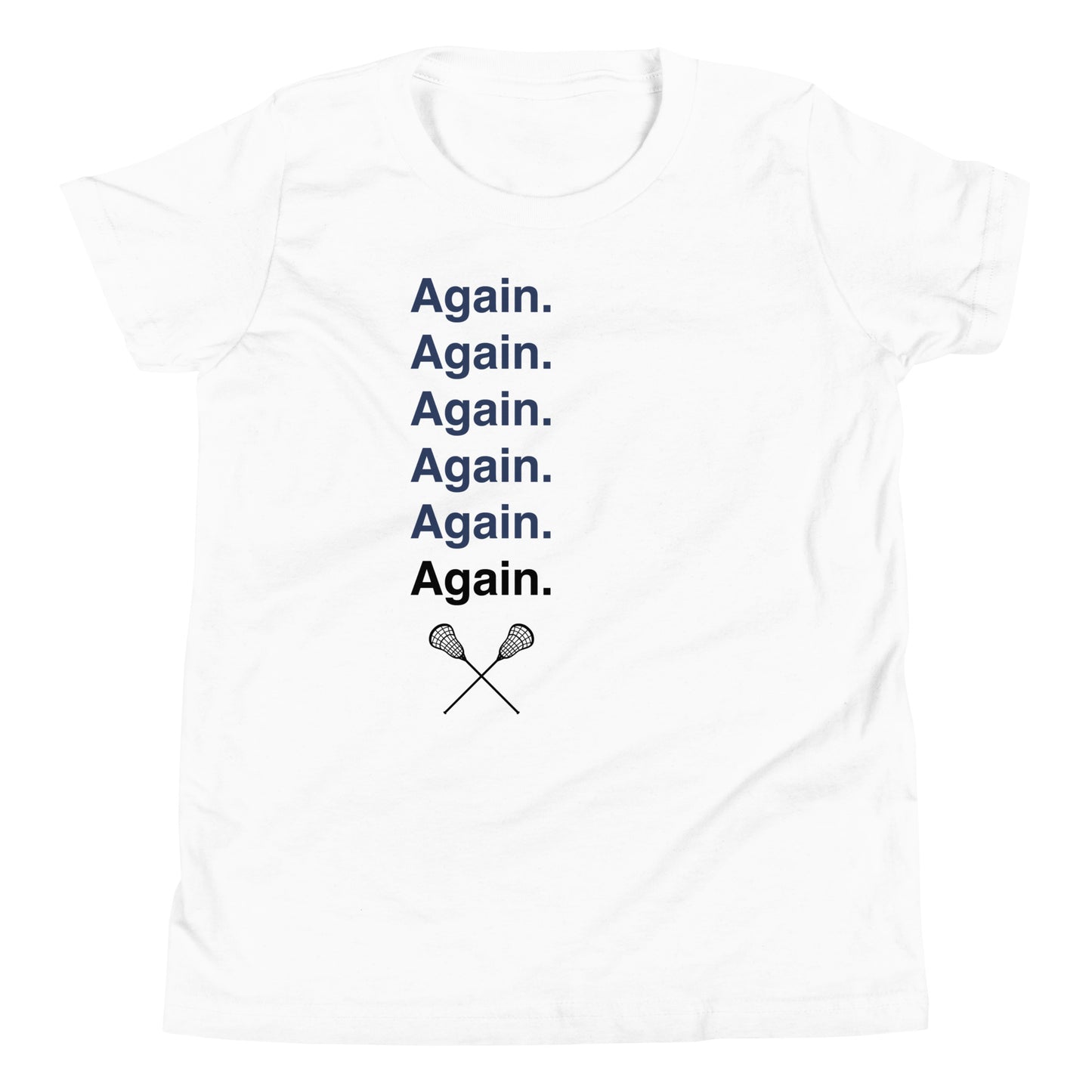 Again Lacrosse Tee (Youth)