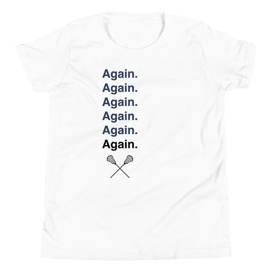 Again Lacrosse Tee (Youth)