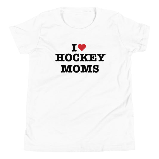 I Heart Hockey Moms Tee (Youth)