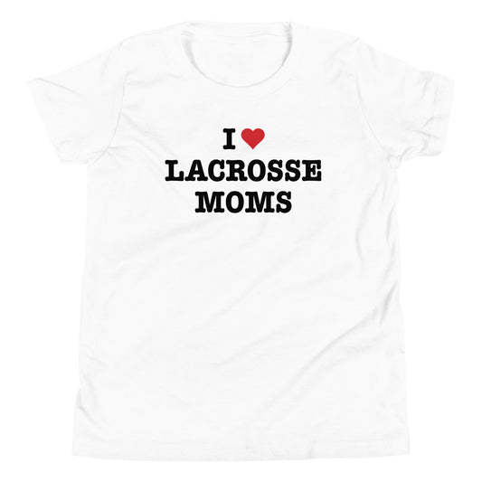 I Heart Lacrosse Moms Tee (Youth)